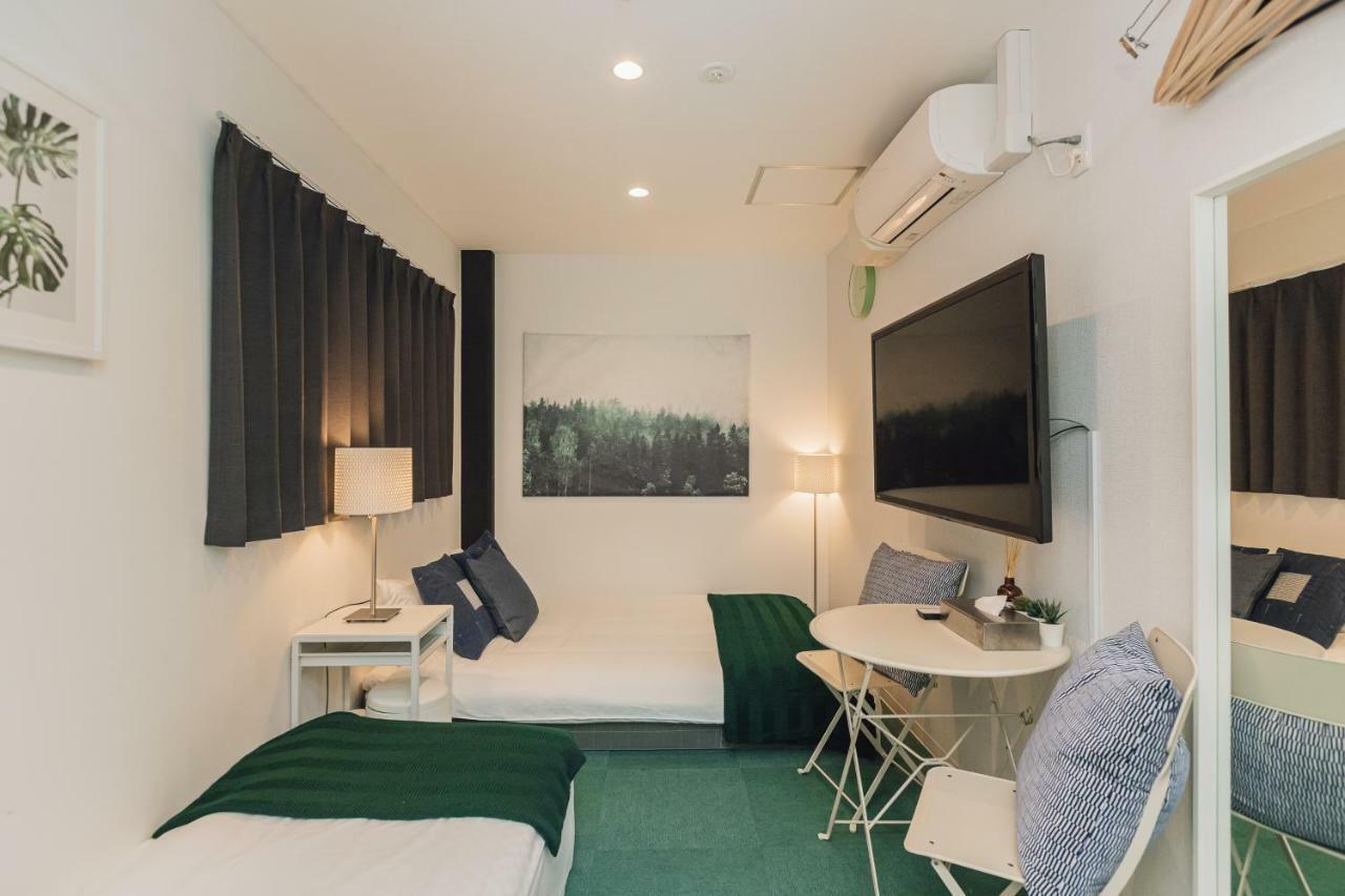 Namba Garden Square Apartment Osaka Exterior foto